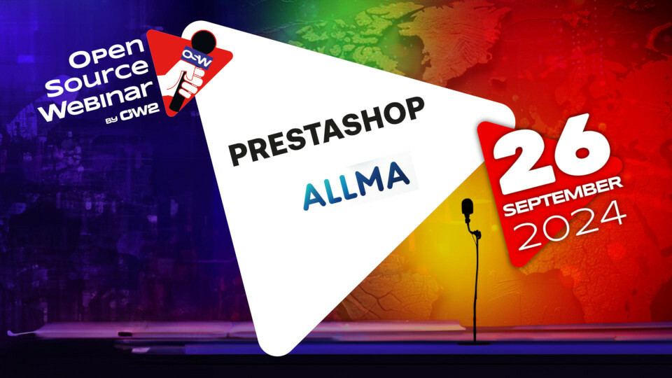 Webinaire PrestaShop et ALLMA le 26 septembre