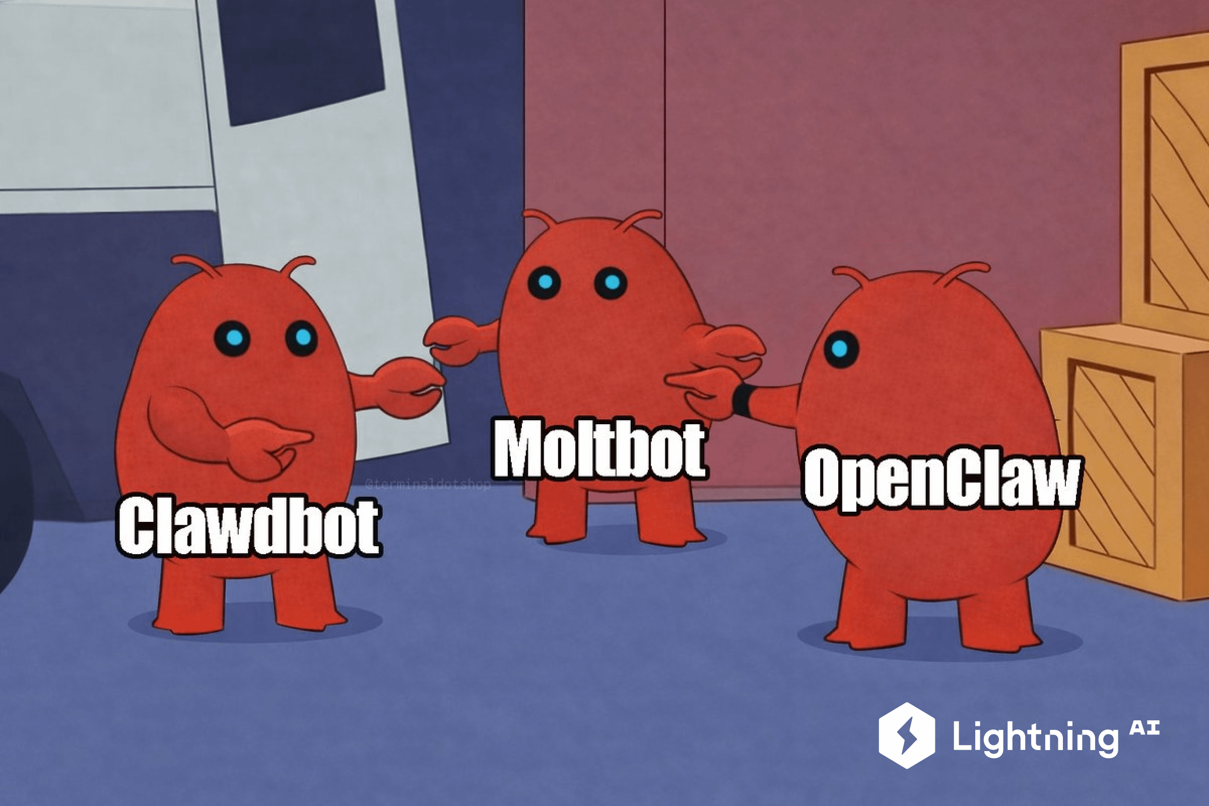 Source : https://preview.redd.it/one-click-cloud-template-for-moltbot-openclaw-so-you-dont-v0-jacnl5i4ukgg1.png?width=2400&format=png&auto=webp&s=b7eede20e758533ecb301e6c69453ef2d7046e0c Mème inspiré de "Spider-Man Pointing at Spider-Man"