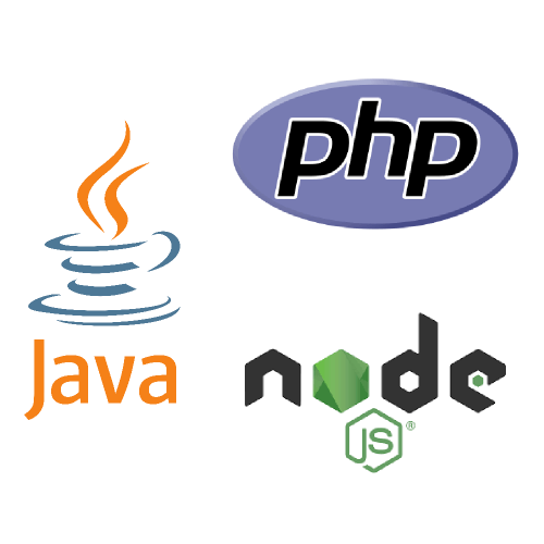 Logos Java, Node.js et PHP