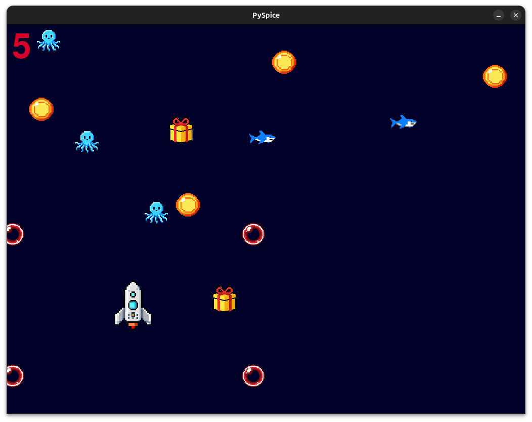 Capture d'écran d'un jeu de tir en vue de dessus