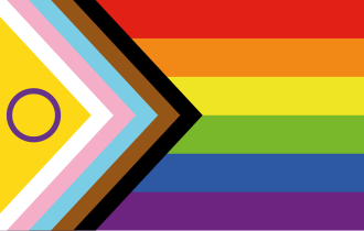 Source : https://upload.wikimedia.org/wikipedia/commons/thumb/6/60/Intersex-inclusive_pride_flag.svg/330px-Intersex-inclusive_pride_flag.svg.png Drapeau des fiertĂ©s intersexes