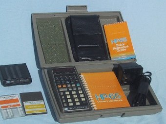 HP-65 kit complet, 1974