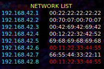 screenshot healthcheck services via conky display mac & ip