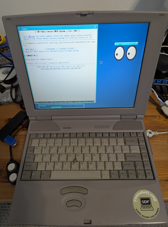 toshiba satellite pro 1998