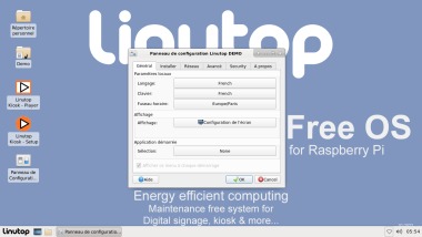 Linutop OS screencapture