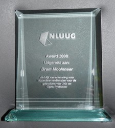 Prix par la NLUUG en 2008
